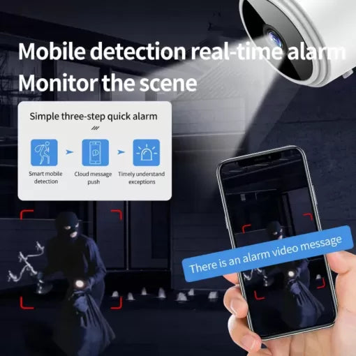 A9 Mini Camera – 1080p HD Wi‑Fi Security Cam with Magnetic Mount